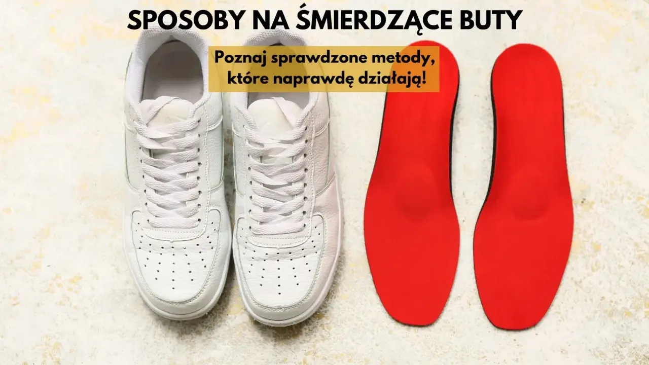 Białe trampki i czerwone wkładki. Poznaj sposoby na śmierdzące buty, które naprawdę działają!