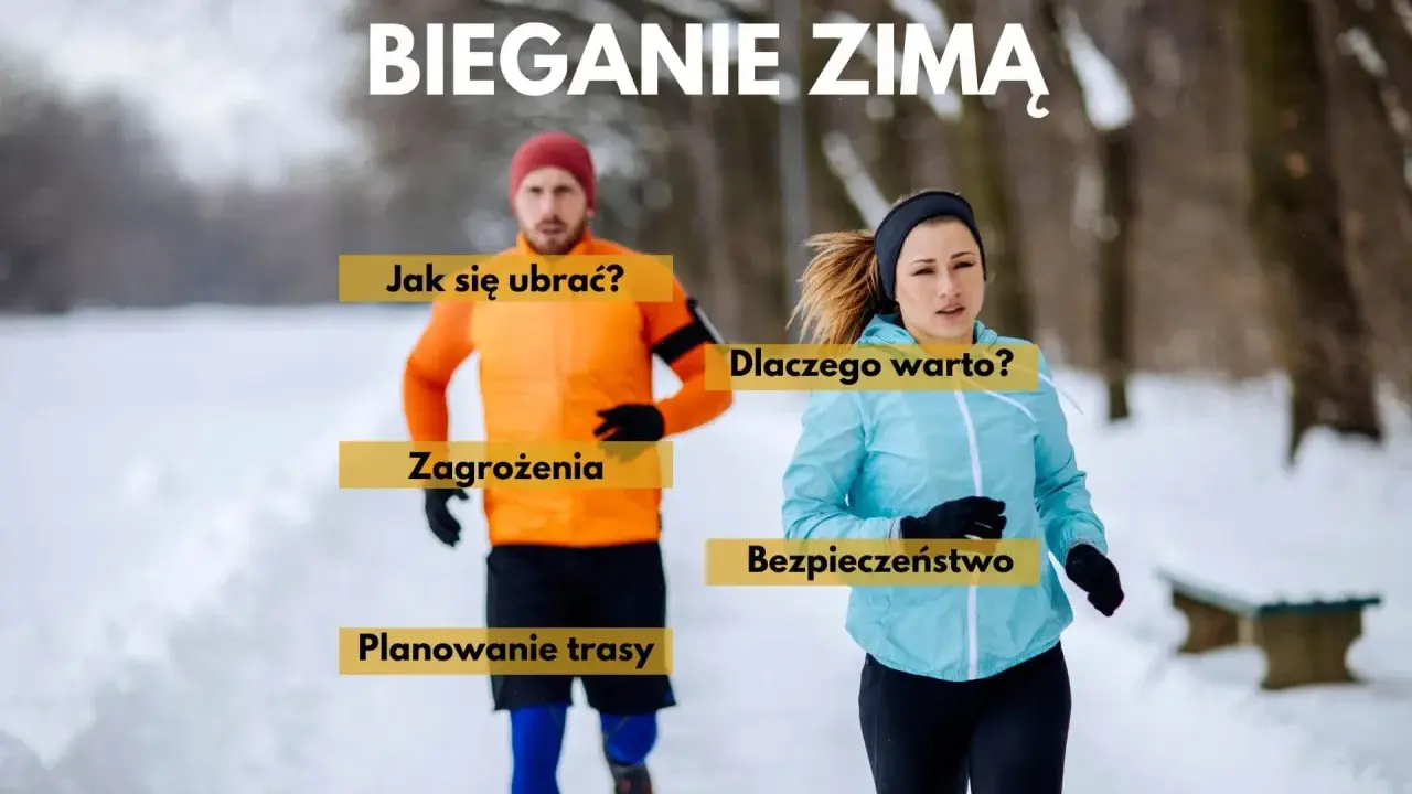 Para biegaczy zimą: jak się ubrać, zagrożenia, planowanie trasy, dlaczego warto i bezpieczeństwo.