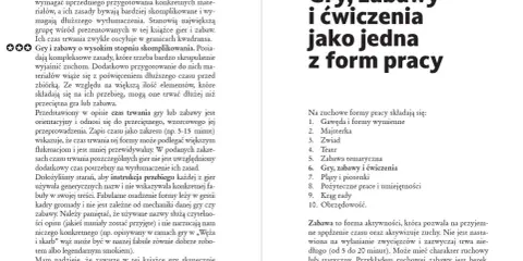 Gry i zabawy harcerskie to klucz do rozwoju zuchów. Strona opisuje różne rodzaje zabaw, od prostych po skomplikowane, podkreślając ich rolę w pracy wychowawczej.