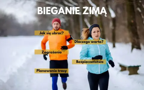 Para biegaczy zimą: jak się ubrać, zagrożenia, planowanie trasy, dlaczego warto i bezpieczeństwo.