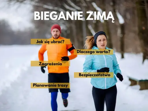 Para biegaczy zimą: jak się ubrać, zagrożenia, planowanie trasy, dlaczego warto i bezpieczeństwo.
