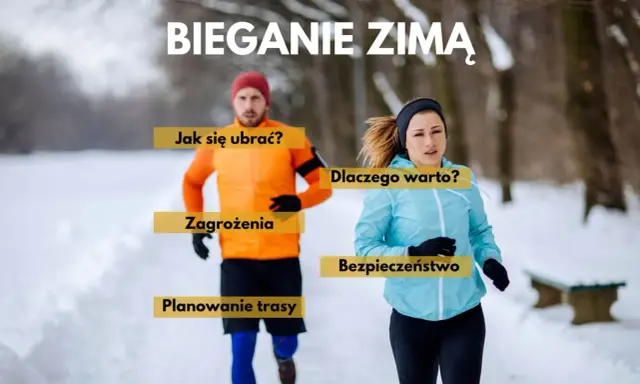 Para biegaczy zimą: jak się ubrać, zagrożenia, planowanie trasy, dlaczego warto i bezpieczeństwo.